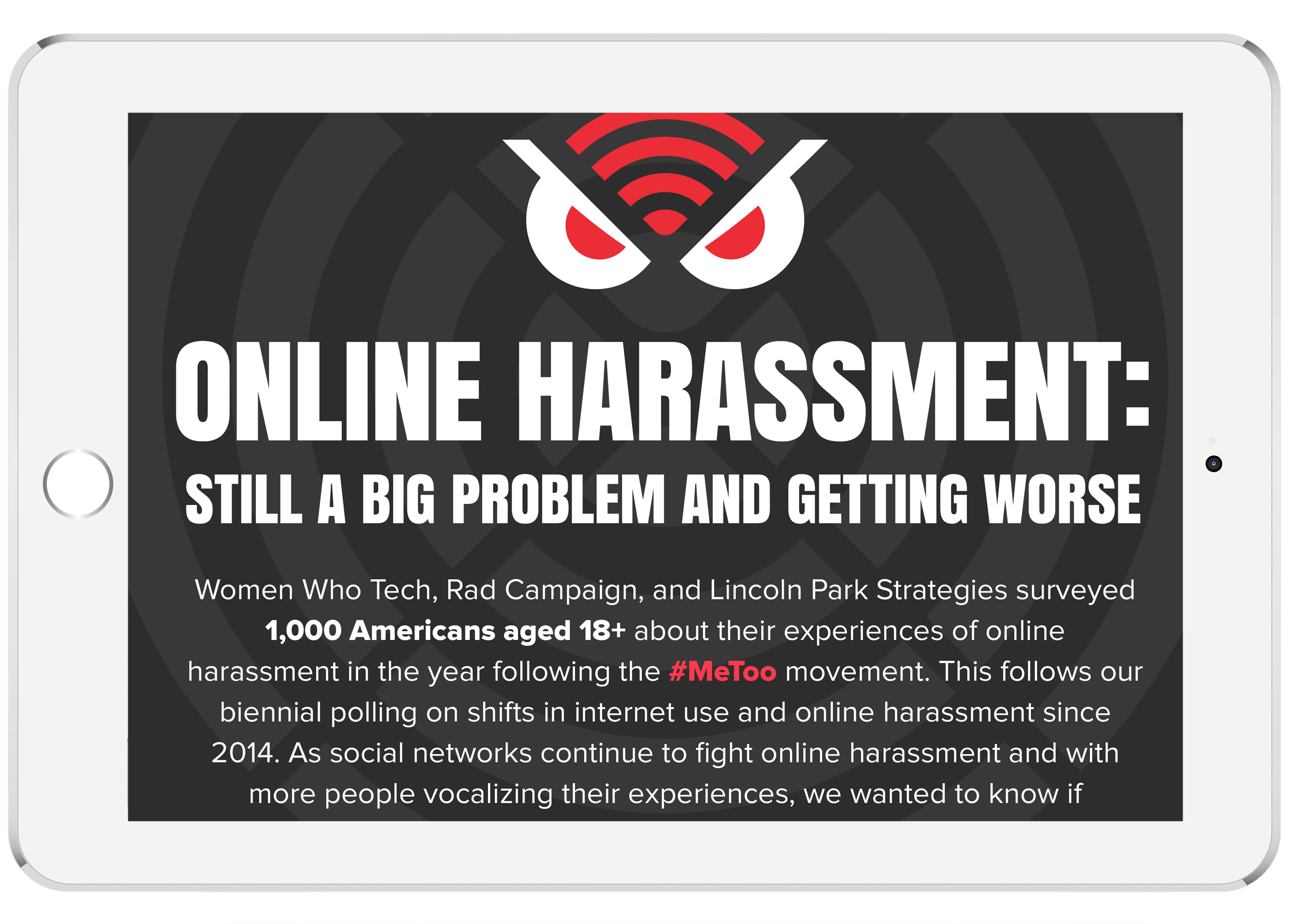 2018 Online Harassment Data